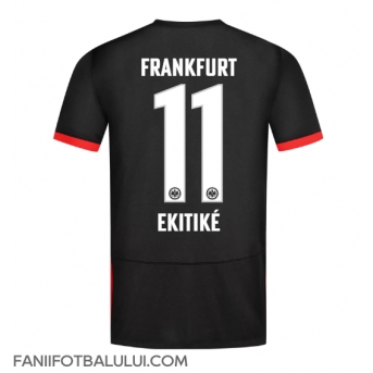 Eintracht Frankfurt Hugo Ekitike #11 Tricou Fotbal Replică 2024-25 Barbati Deplasare